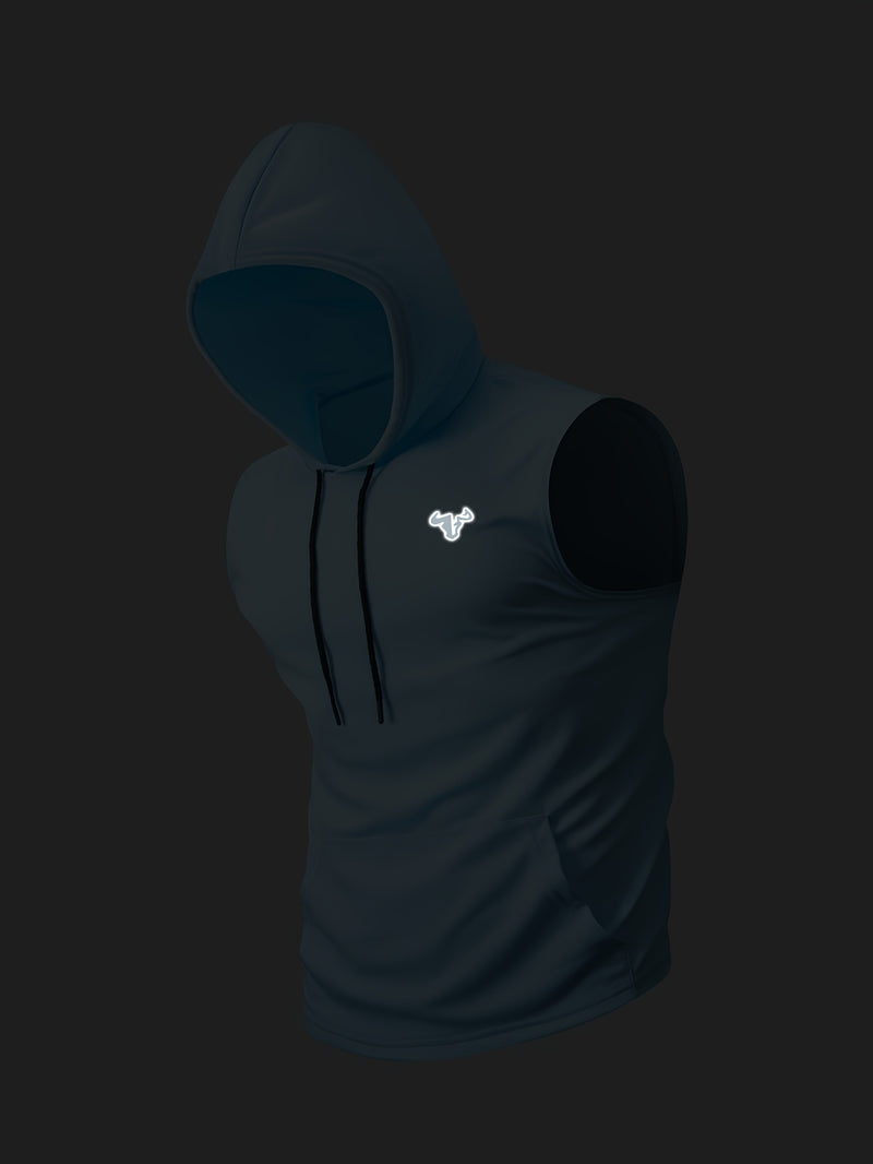 Five-Pack Summer Solid Color Men's Hooded Sweatshirts with Pockets.
