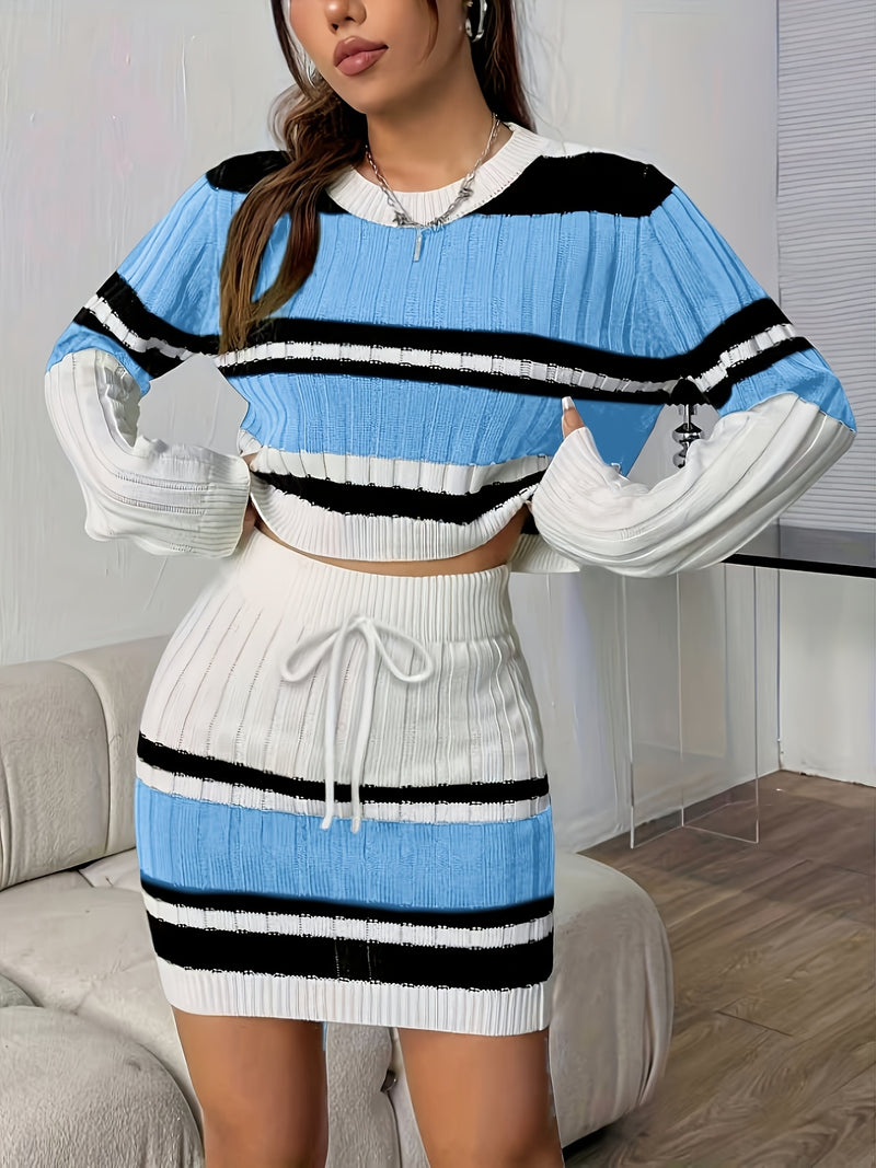 Women’s Two-Piece Set for Spring and Autumn.