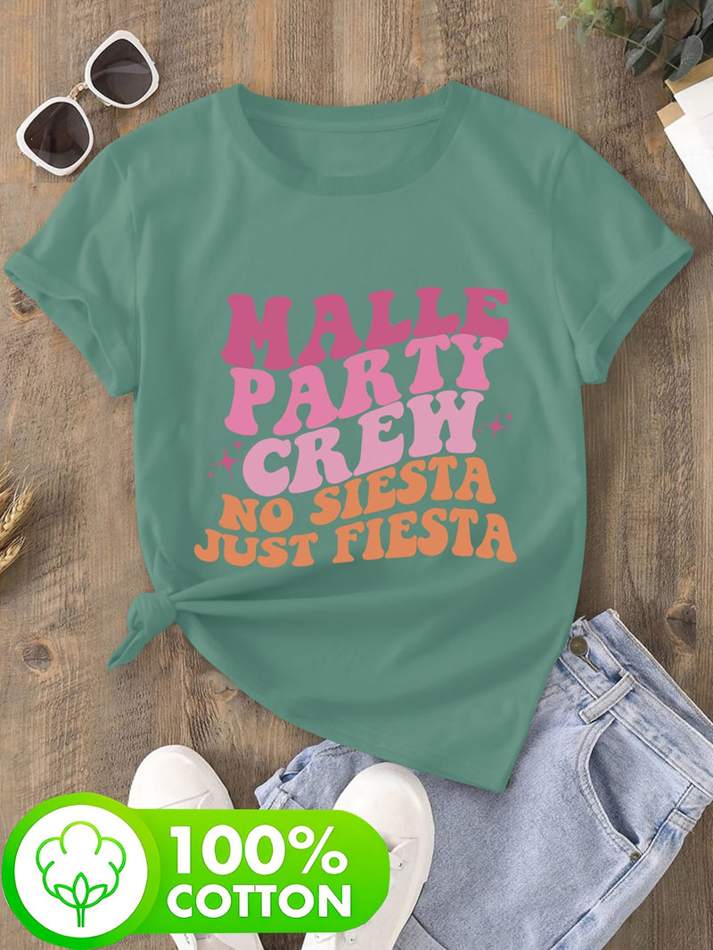 Women's T-Shirt Graphic Print - Spring/Summer Fashion.