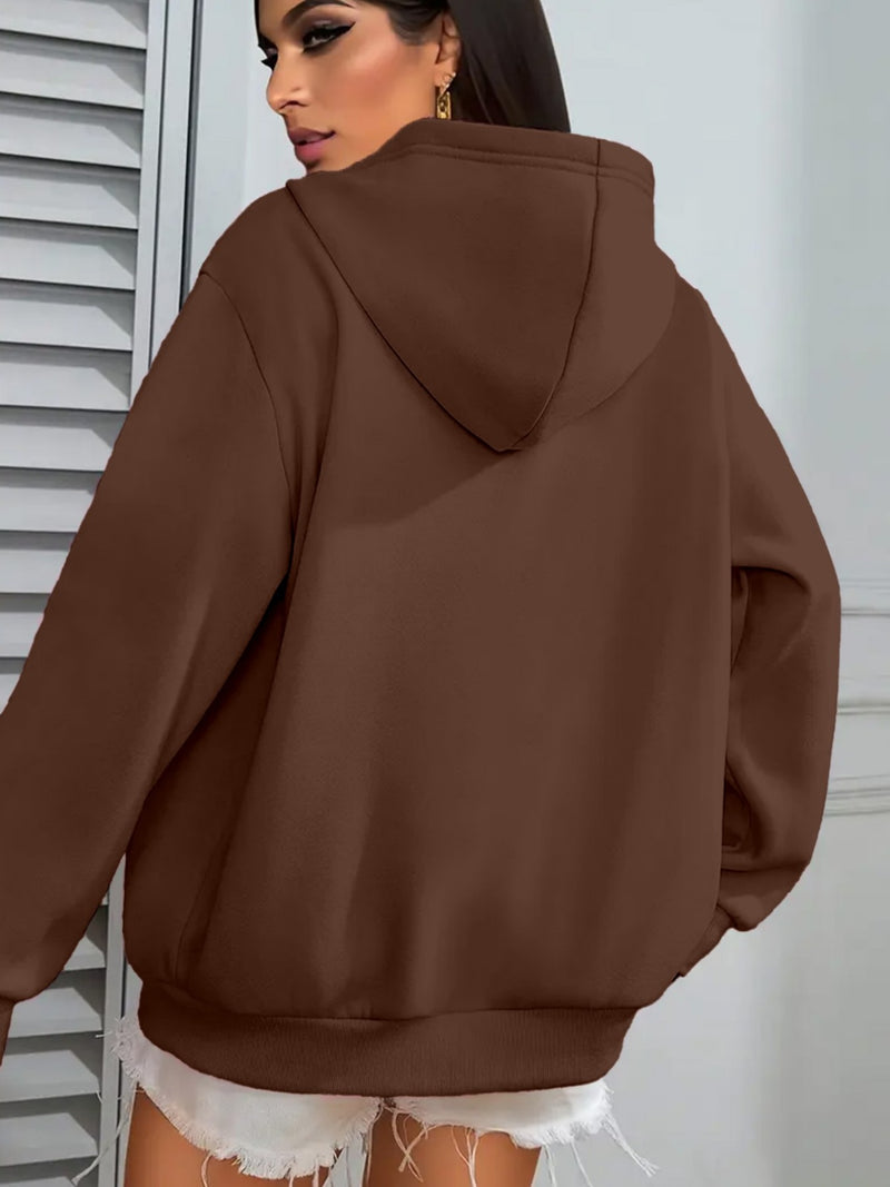 Women's Pocket Hoodie.