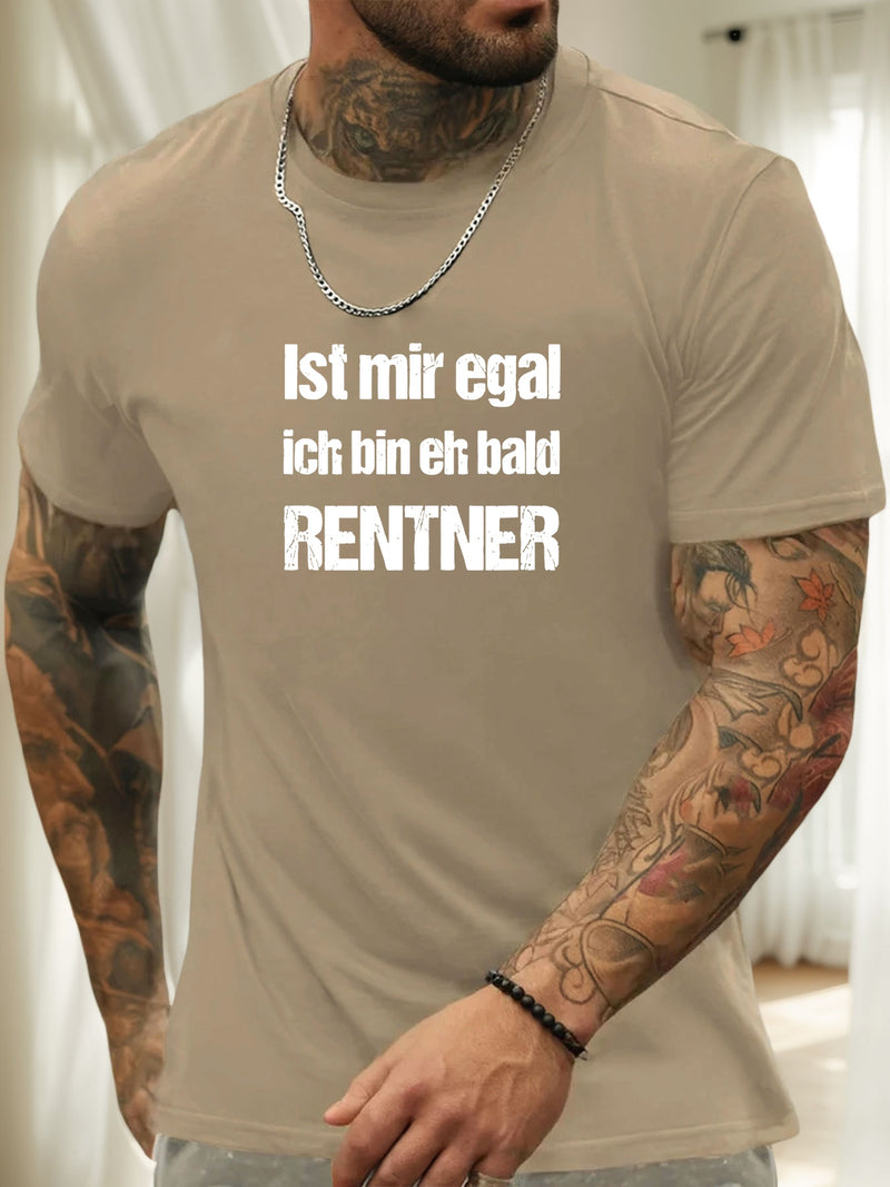 Men's German Slogan T-Shirt.