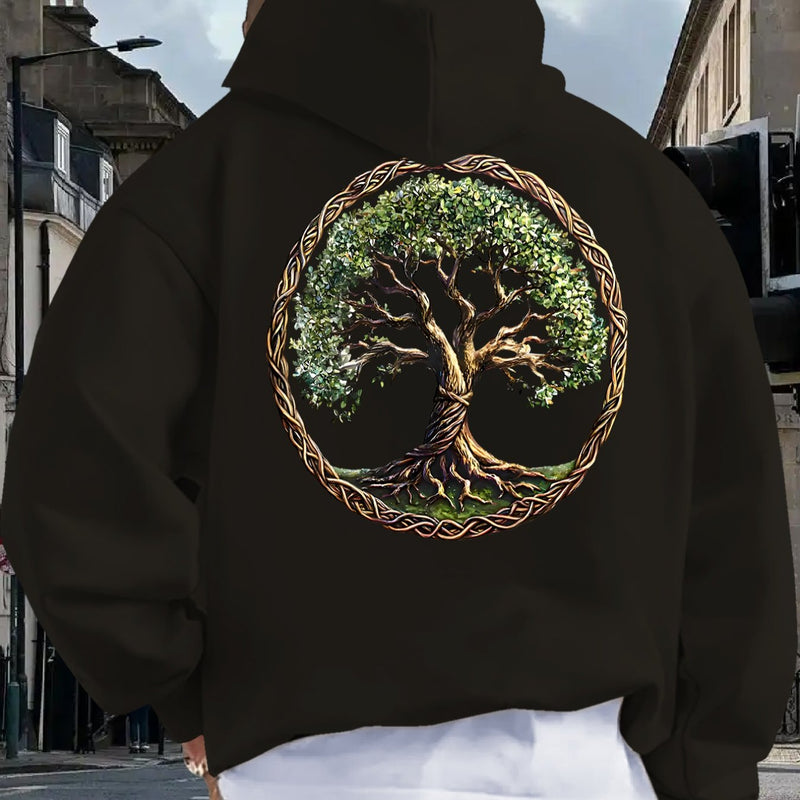 Men's Hooded Sweatshirt.