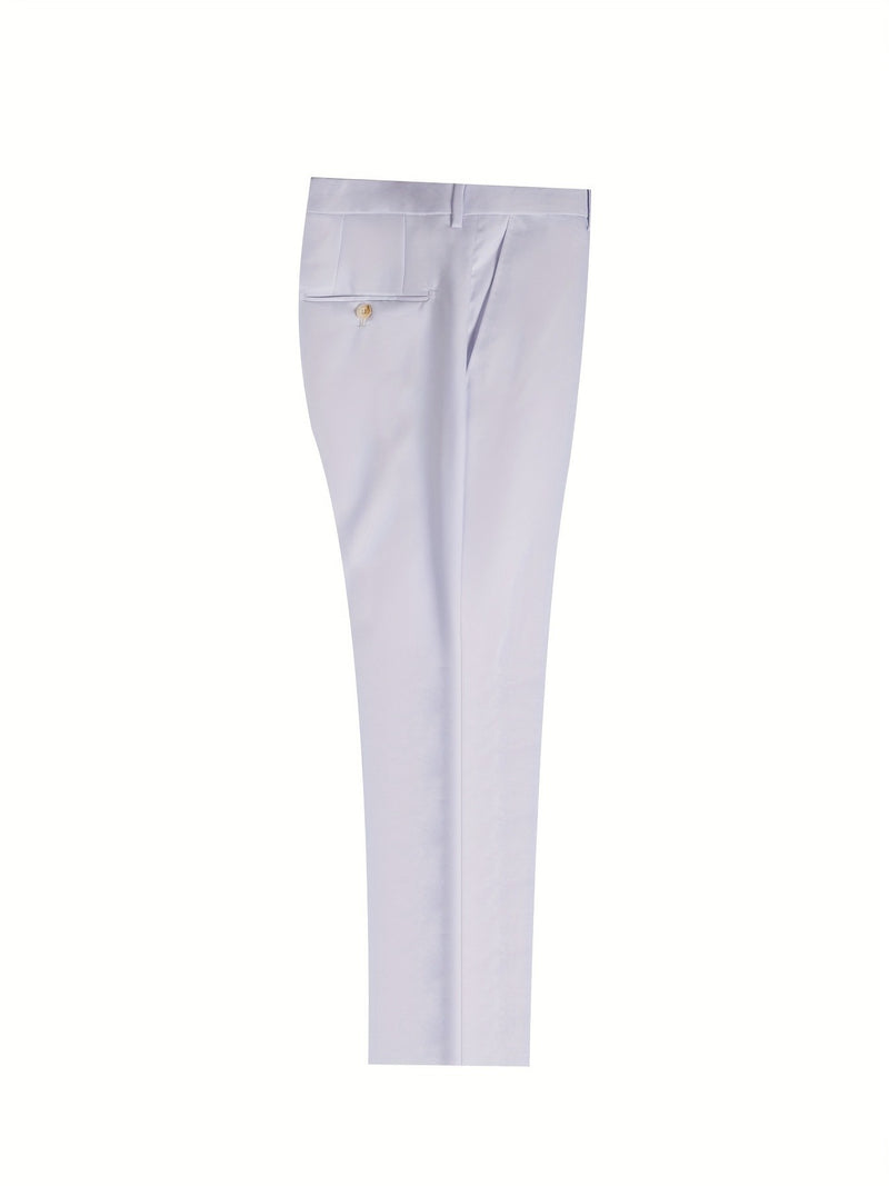 Business Casual 2-Button 3pcs Suit Set.