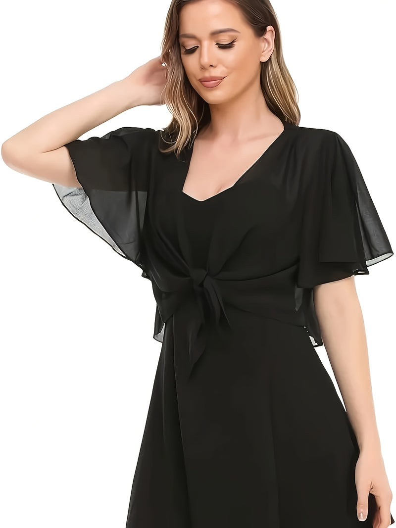 Women's Solid Color Short Sleeve Shirt Cardigan.