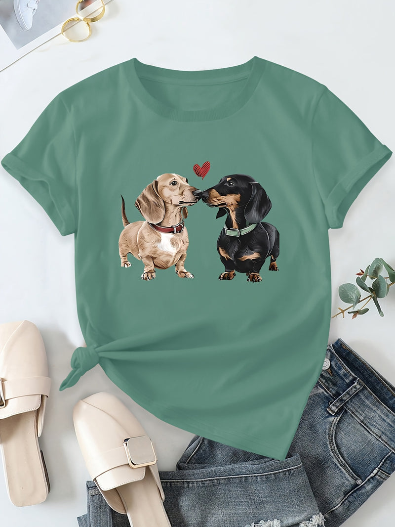 Women’s Casual Short Sleeve T-Shirt.