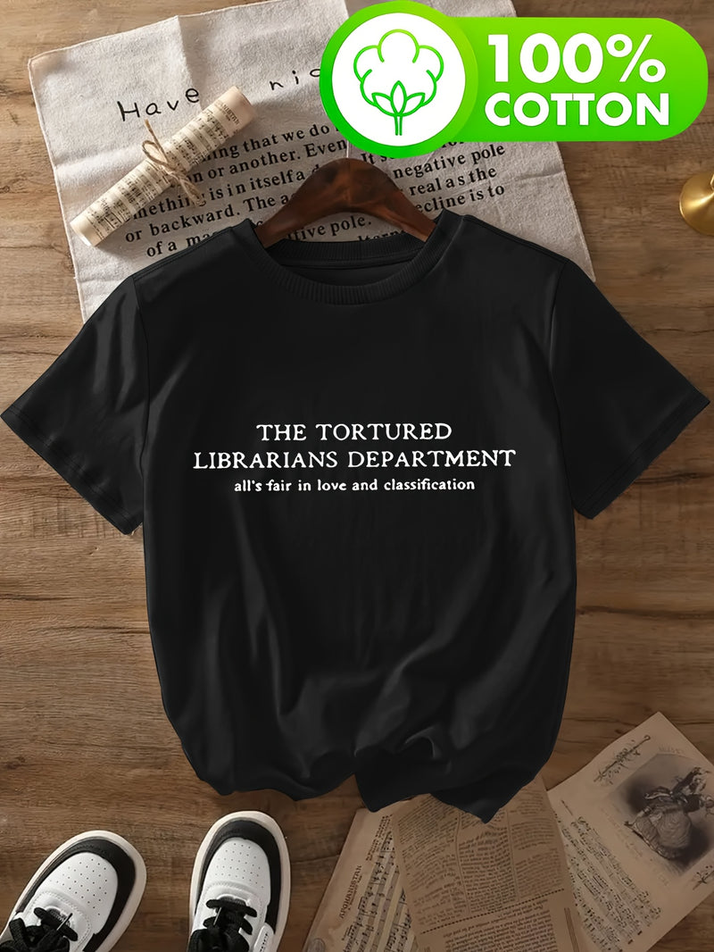 Women's T-Shirt with Short Sleeves.