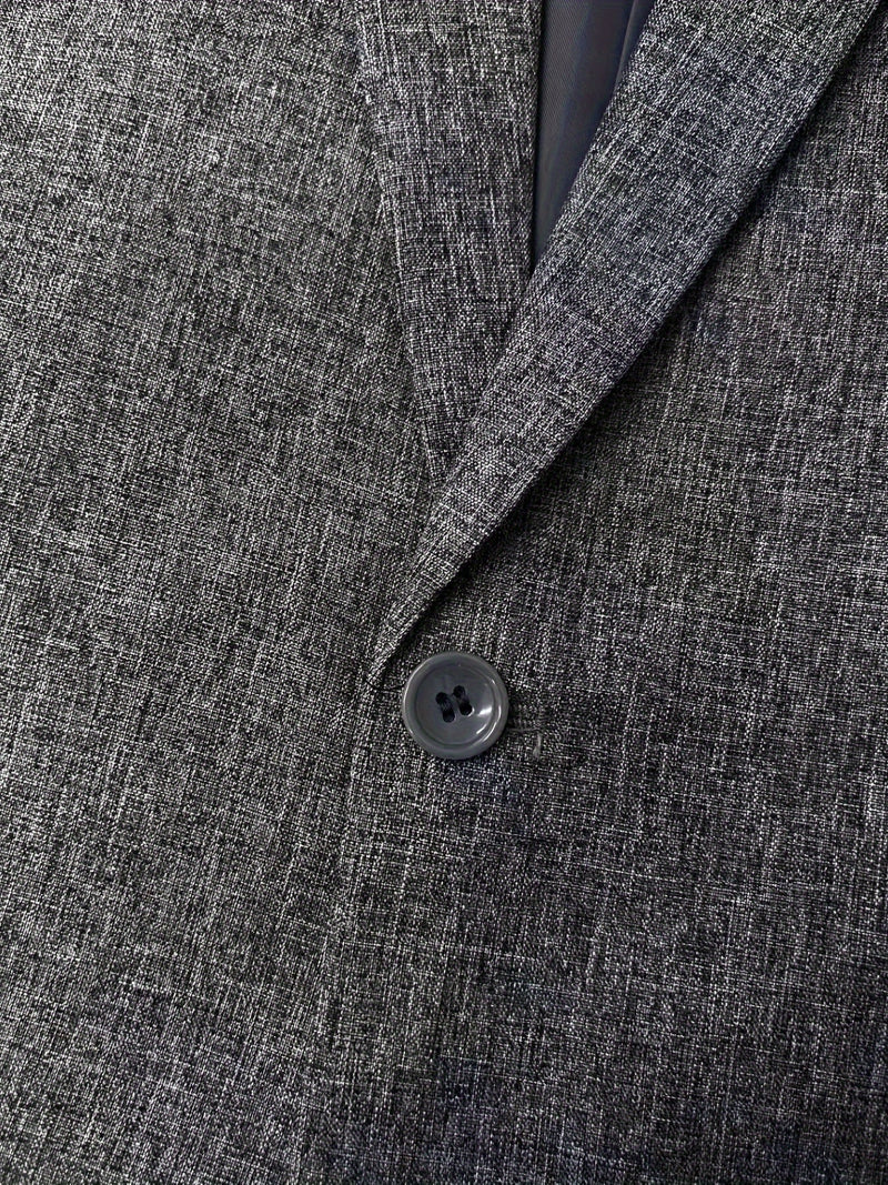 A Sophisticated Two-Piece Suit for Men.