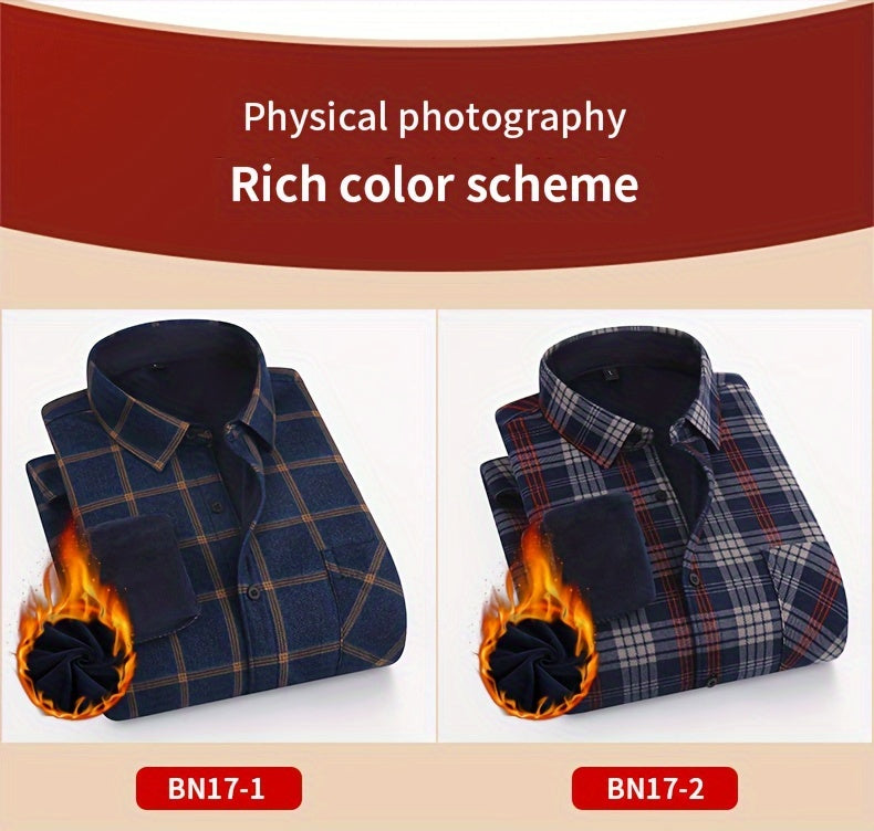 Men's Flannel Checkered Shirt.