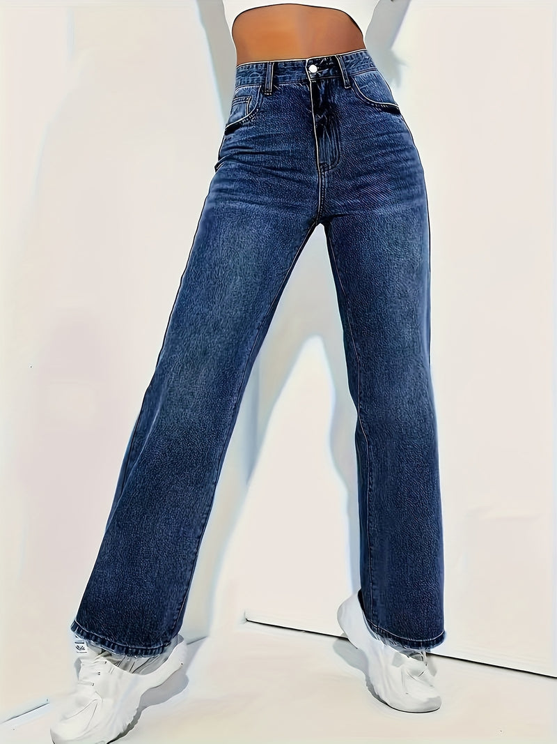 Women’s Casual Versatile Loose-Fitting Straight-Leg Pants.