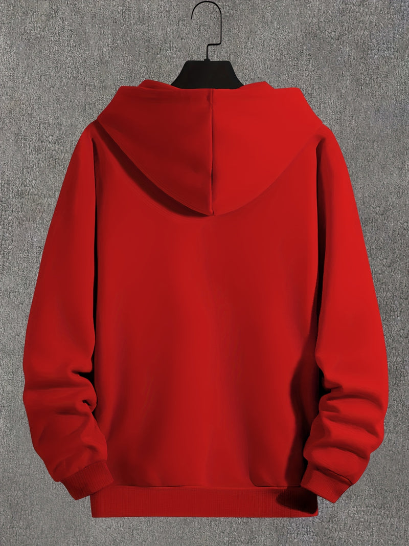 Men's Casual Hooded Sweatshirt.