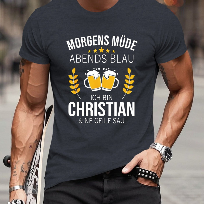 Men's Short Sleeve T-Shirt for Summer.