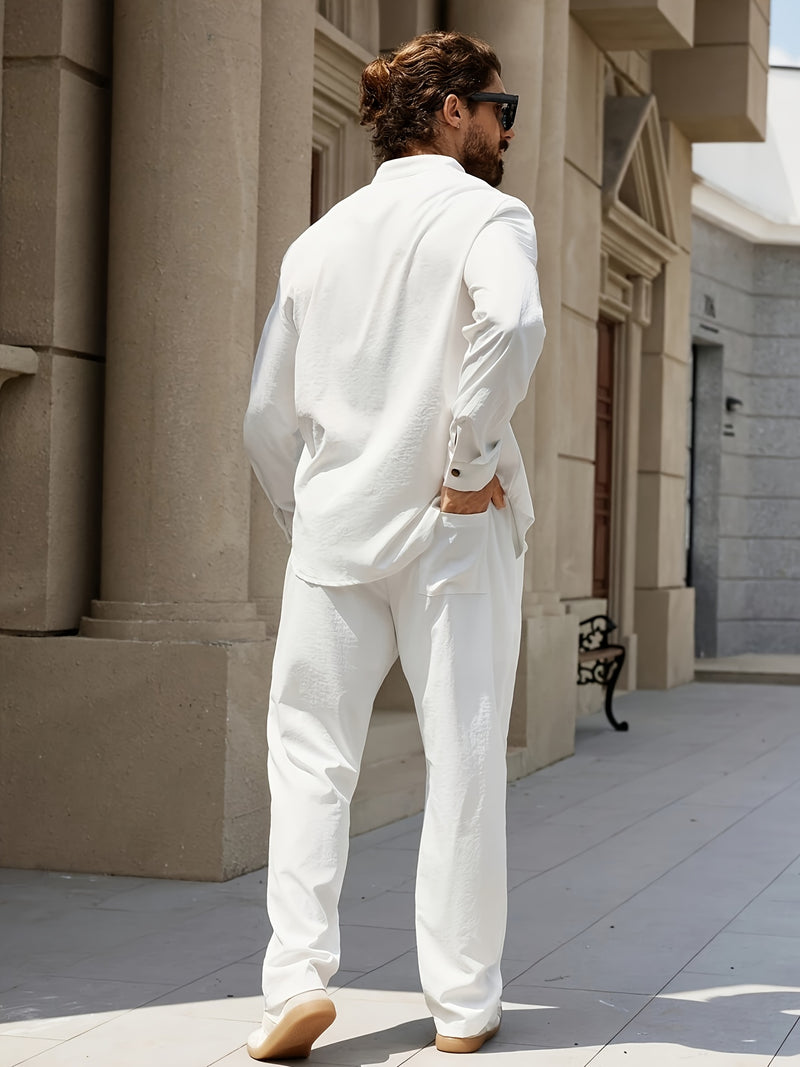 A Versatile Two-Piece Set for Men.