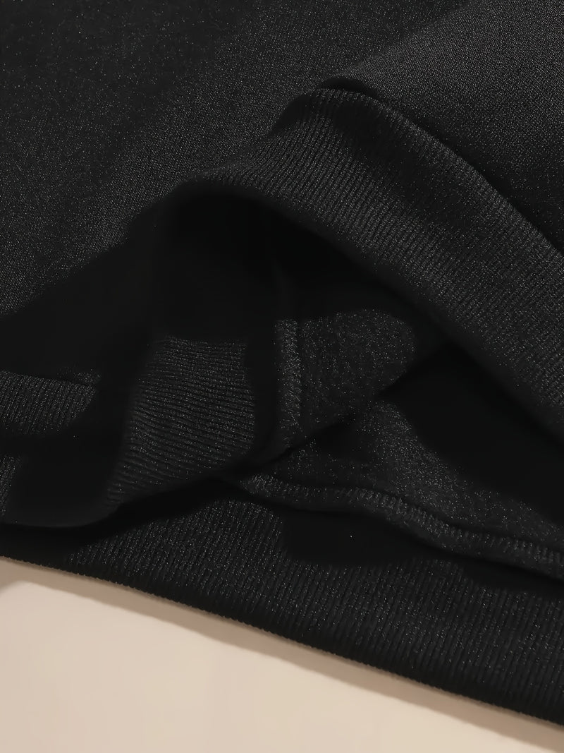 Women's Casual Fashionable S T-shirt with Long Sleeves.