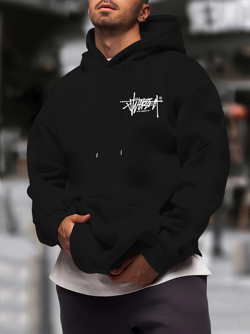 Men's Trendy Autumn-Winter Hooded Sweatshirt.