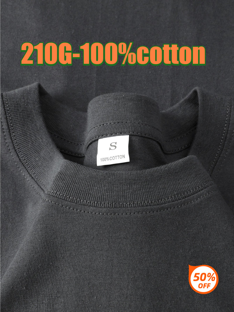 Men's Pure Vintage T-Shirt, Easy, Stylish, Comfortable.
