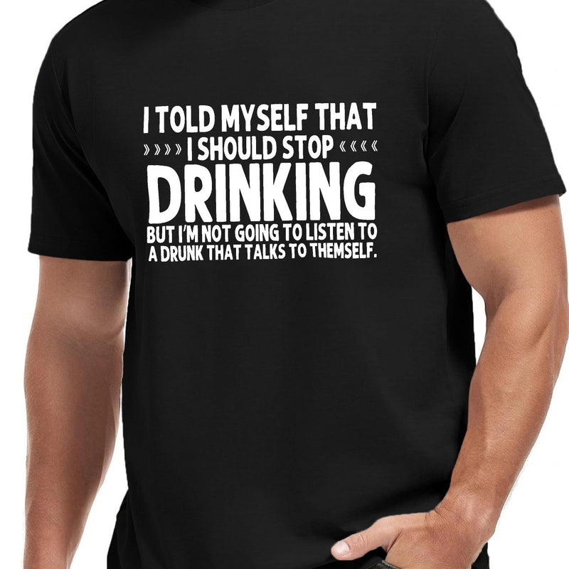 Men's Round Neck Short Sleeve Tee Fashion Regular Fit T-Shirt Top.