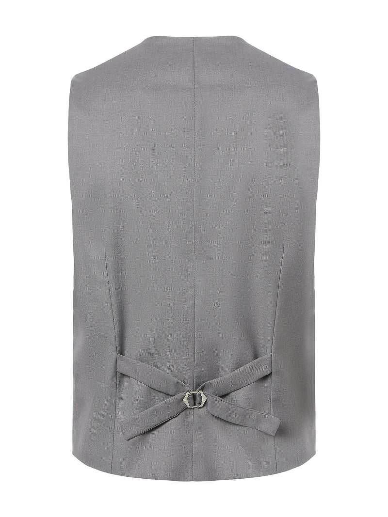 Men's 3pcs Suit Set: Jacket + Vest + Pants, Business Casual.