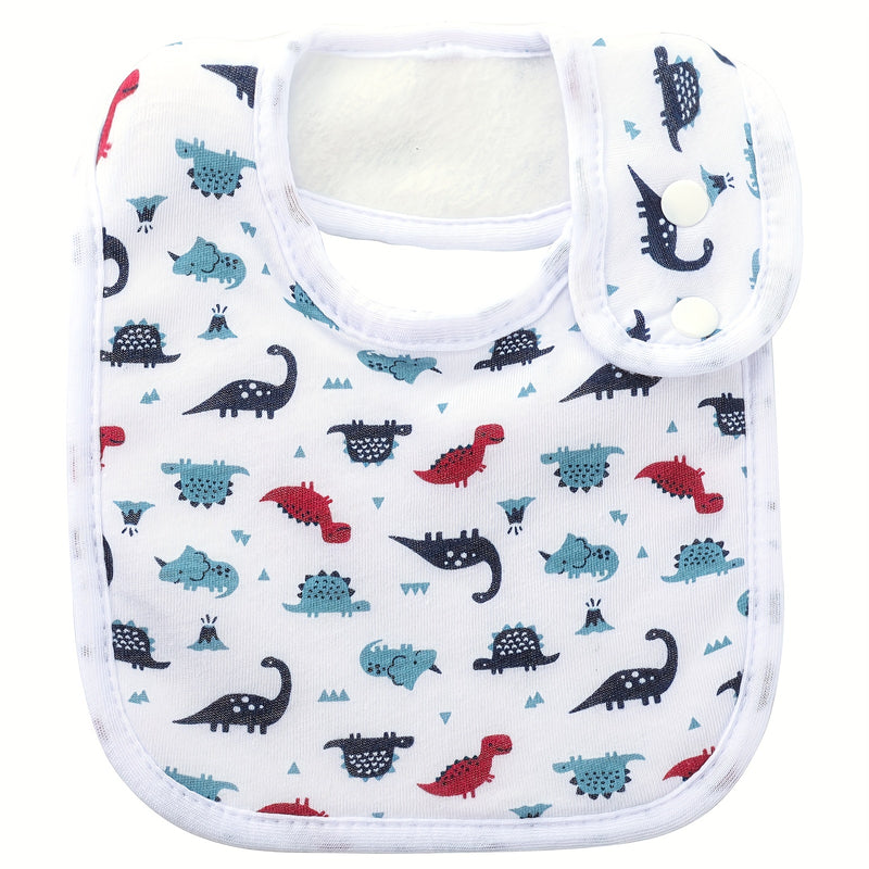 5pcs Super Soft & Absorbent Baby Bandana Drool Bibs.