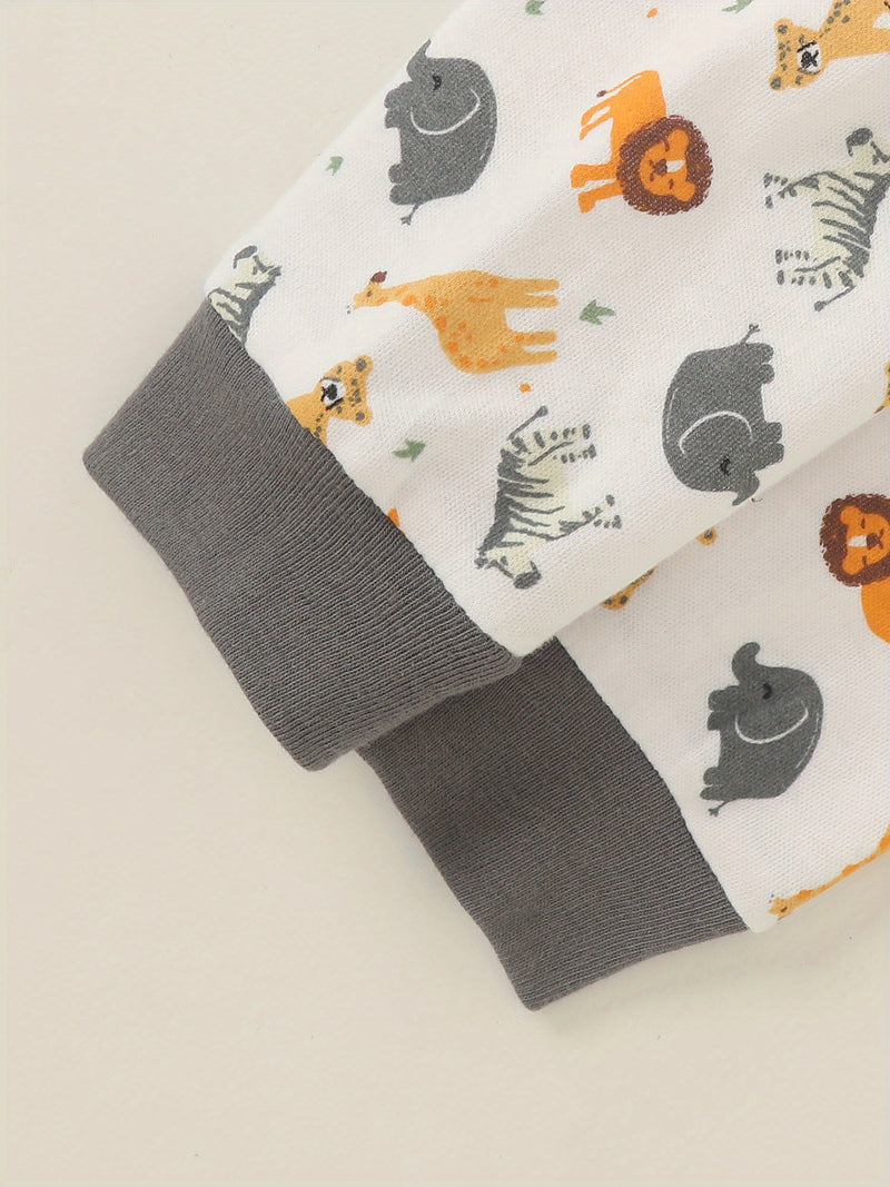 Set of 6 Autumn And Winter Boys Long Pants for Infants And Toddlers.