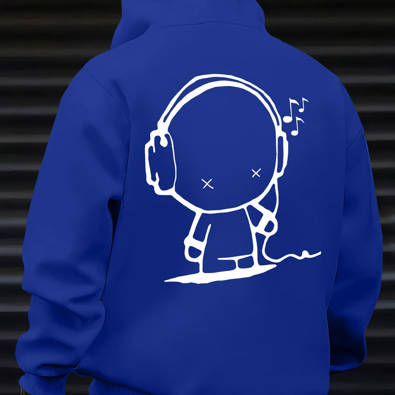 Men's Hooded Sweatshirt.