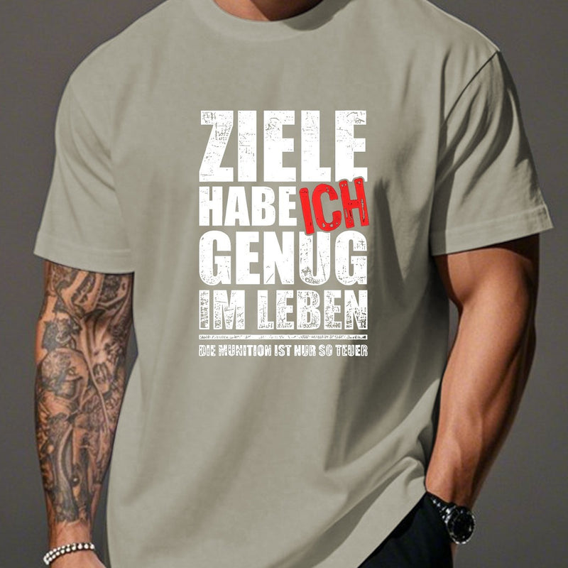 Men's T-Shirt with Funny German Humor.