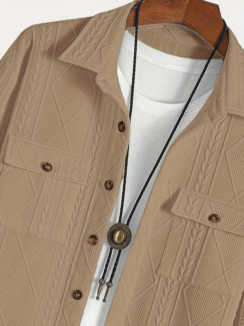 Men's Casual Sports Outfit with Long Sleeves And Long Pants.