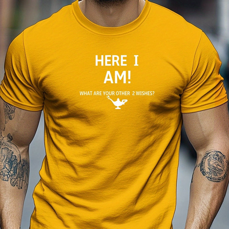Men's Funny Short-Sleeve T-Shirt.