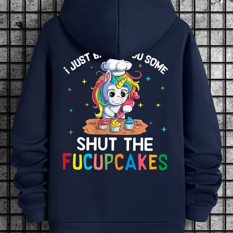 Men's Hooded Sweatshirt.