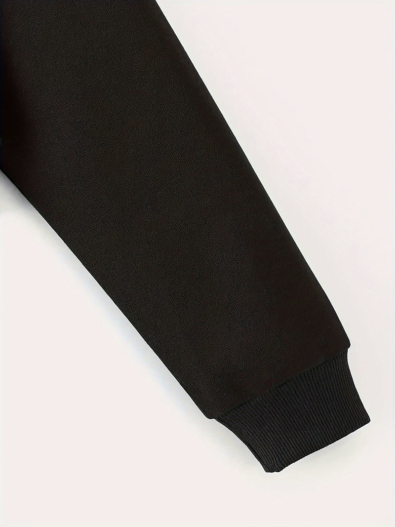 Men's Hooded Sweatshirt with WASCHBRETT Print.