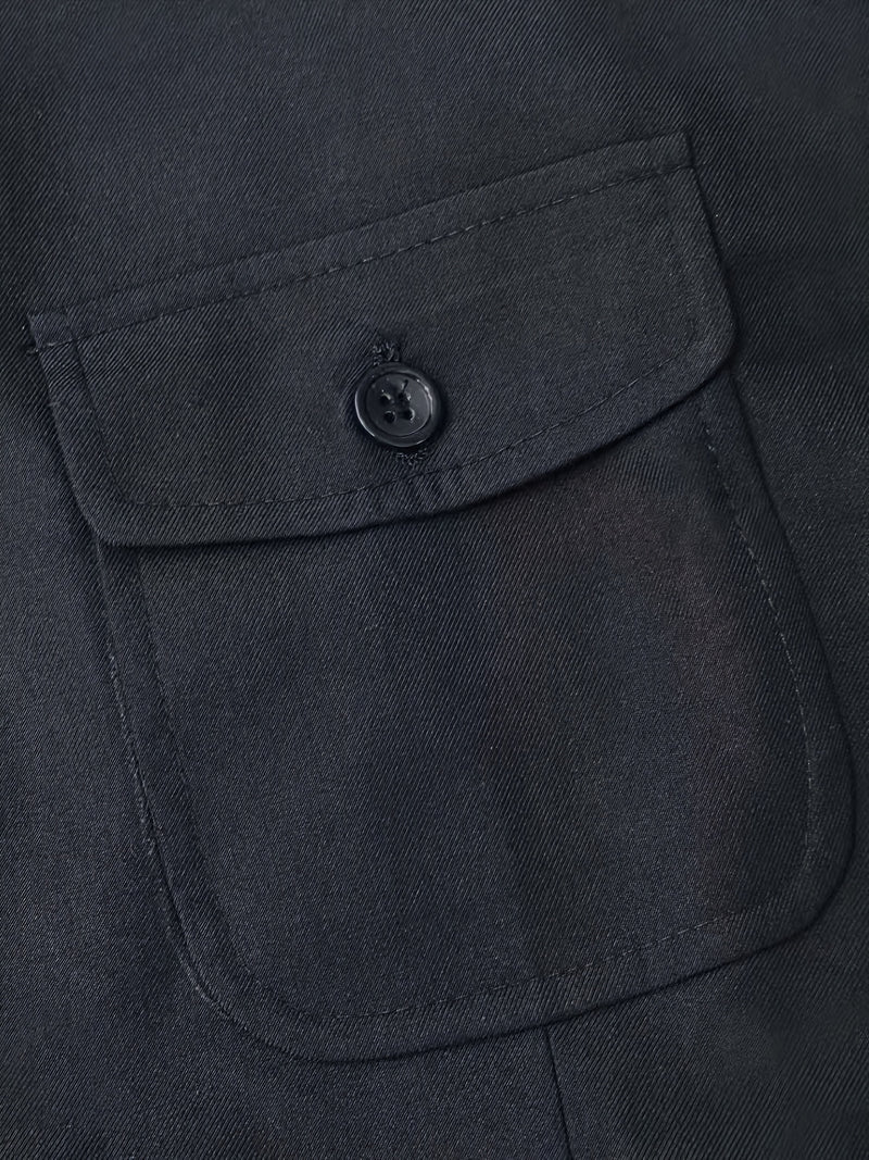 2pcs Men's Chinese Suit Set - Cheongsam + Formal Pants.