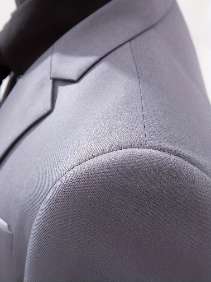 Men's 2pcs Wedding Suit Set Slim Fit Business Suit Jacket,Classic Pants.