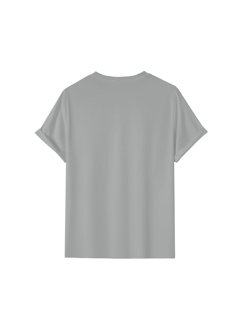 Crew Neck T-Shirt: If You Try to Scare Me, I'Ll Be Breast-Fed Scared!