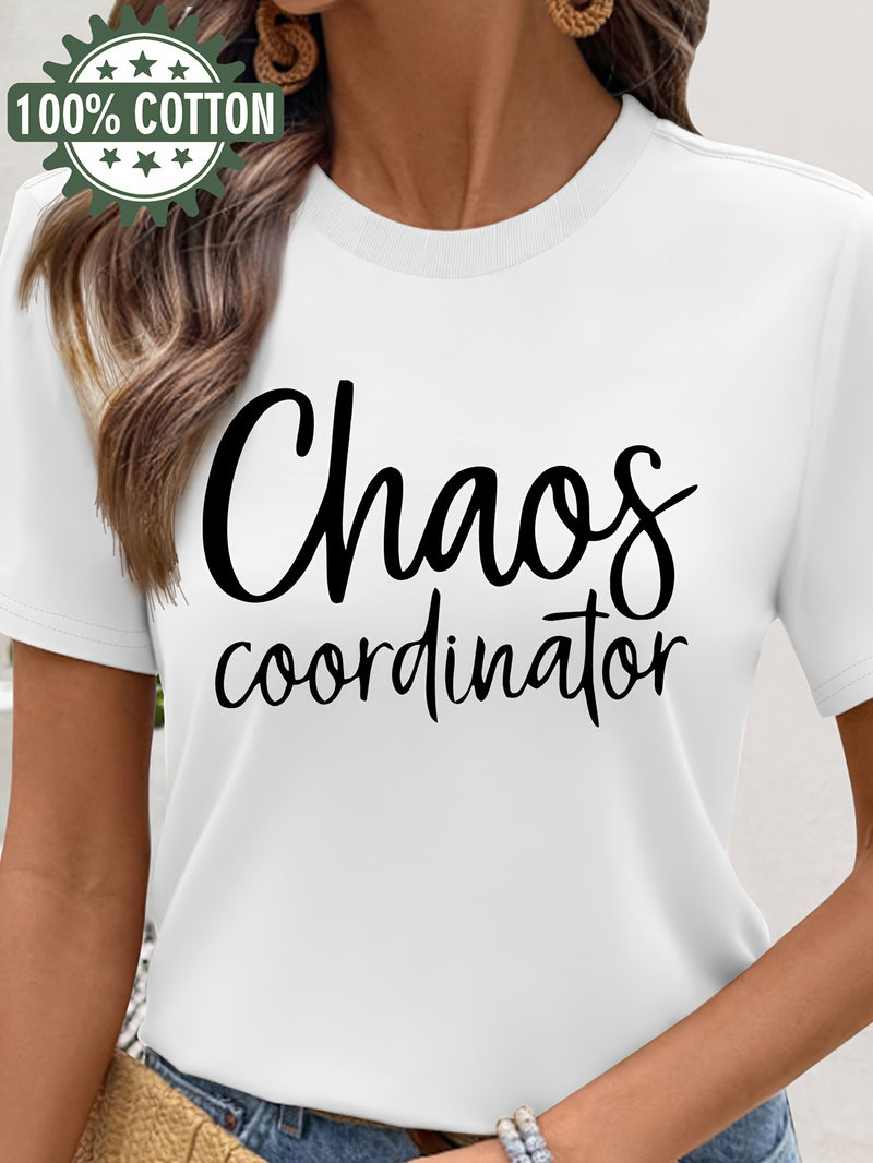 Women's Short Sleeved T-shirt.