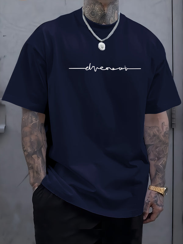 Men's Plus Size Short Sleeve T-Shirt.