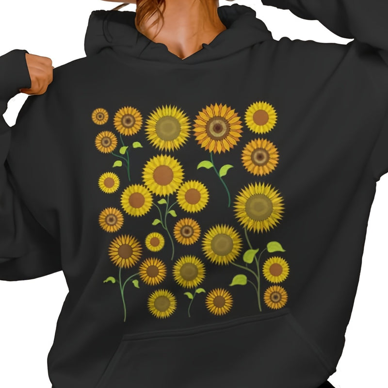 Women's Hoodie with Pockets And Drawstring.