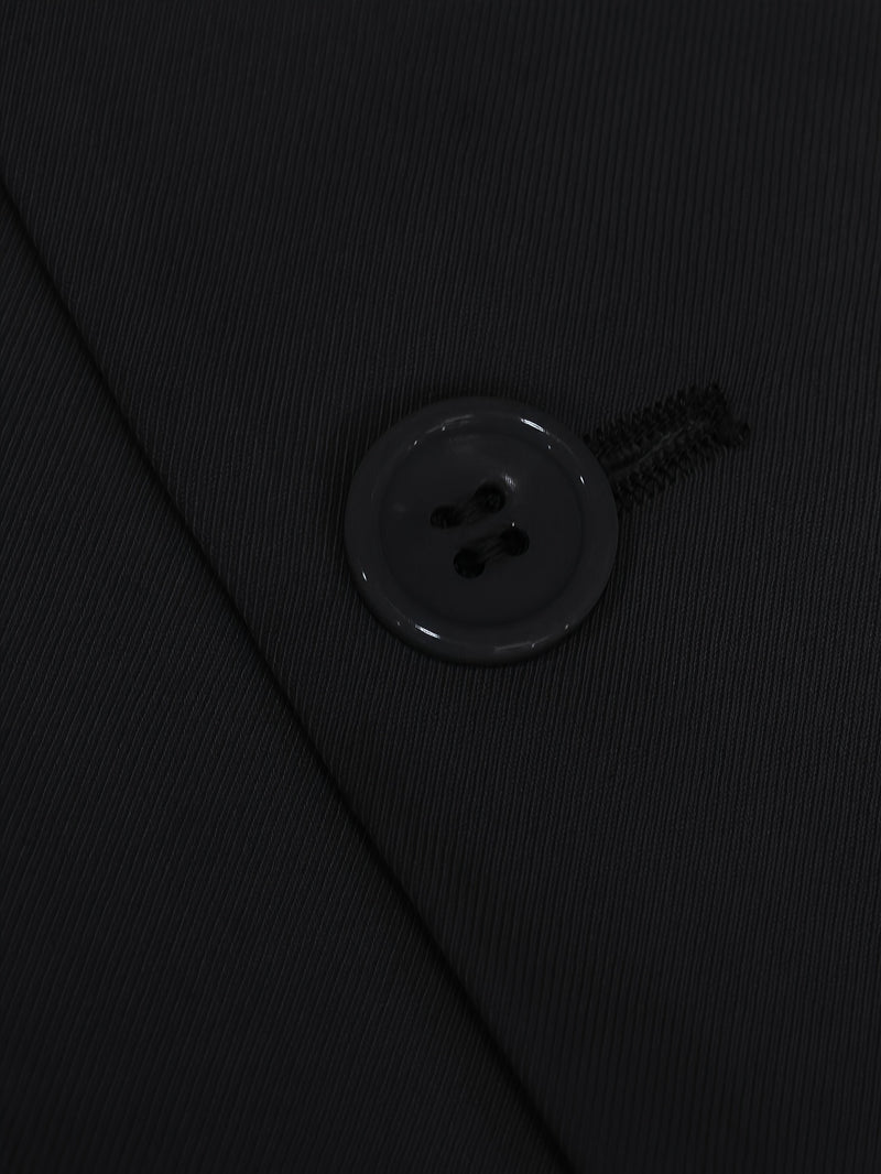 High-End Men's Formal Three-Piece Suit Set, Including a Blazer.