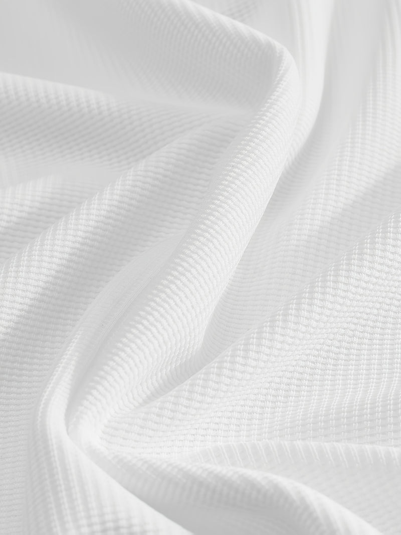 Men's Waffle 2pcs Hooded Sweatshirt Set Top Color Block.