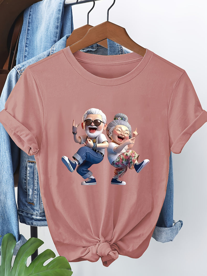 Women's Pure Comfortable T-shirt.