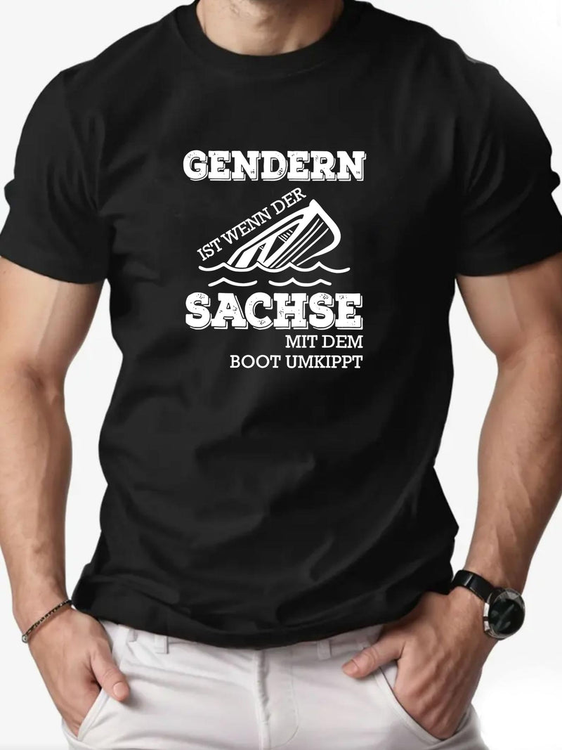 Men's Casual Short-Sleeve T-Shirt.