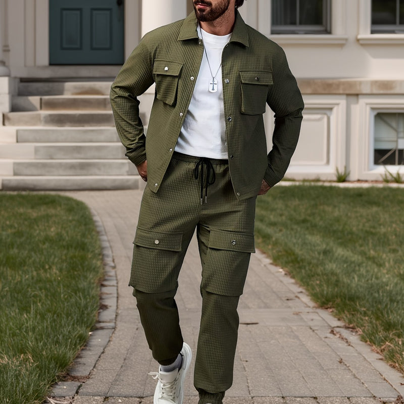 Fashionable and Comfortable Men's Casual 2pcs Set.