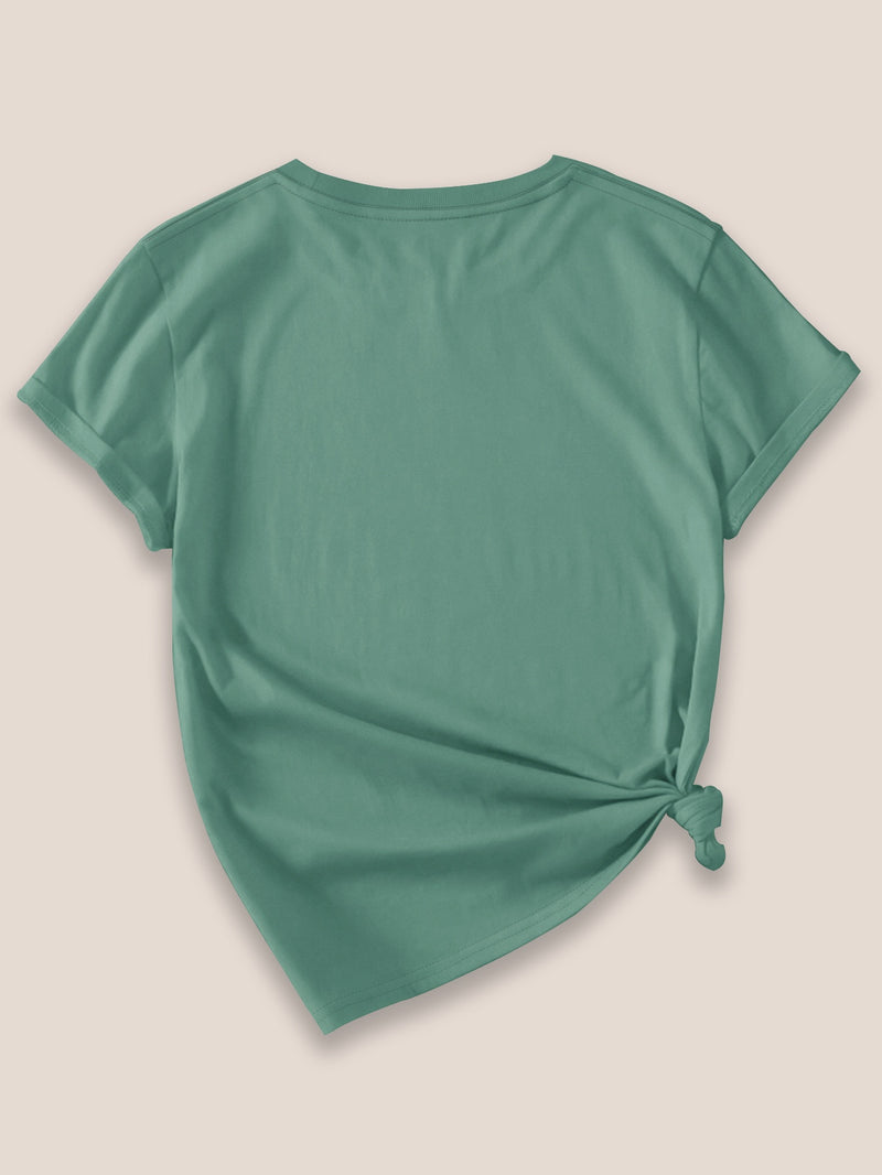 Women's Short Sleeved T-shirt.