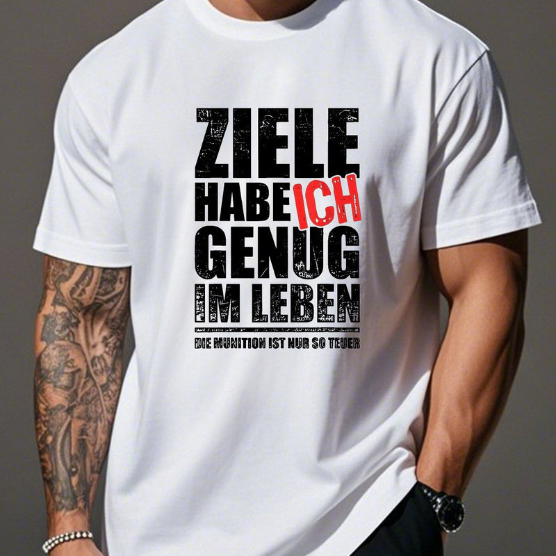 Men's T-Shirt with Funny German Humor.