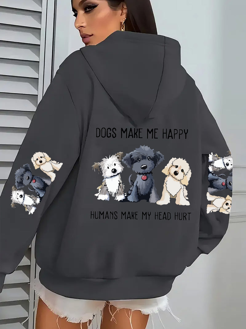 Plus Size, Women's Fall/ Winter Casual Sweatshirt.