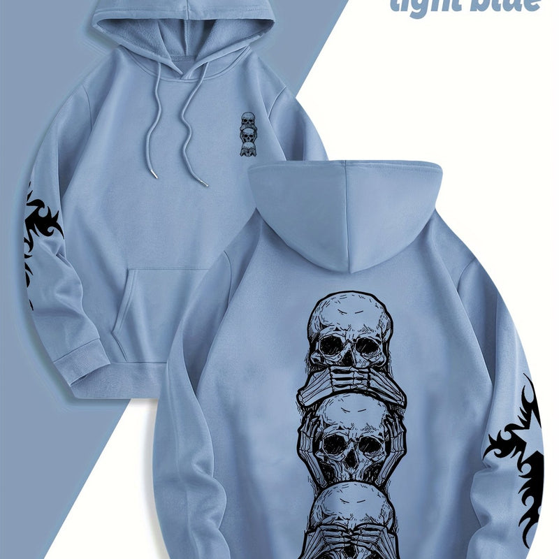Men's New Trendy "Open-Eye" Print Sweatshirt.