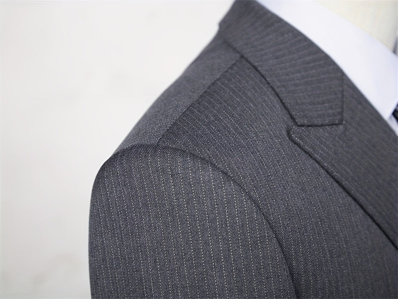 Men's Double-Breasted Suit Set, Casual Formal Wear.