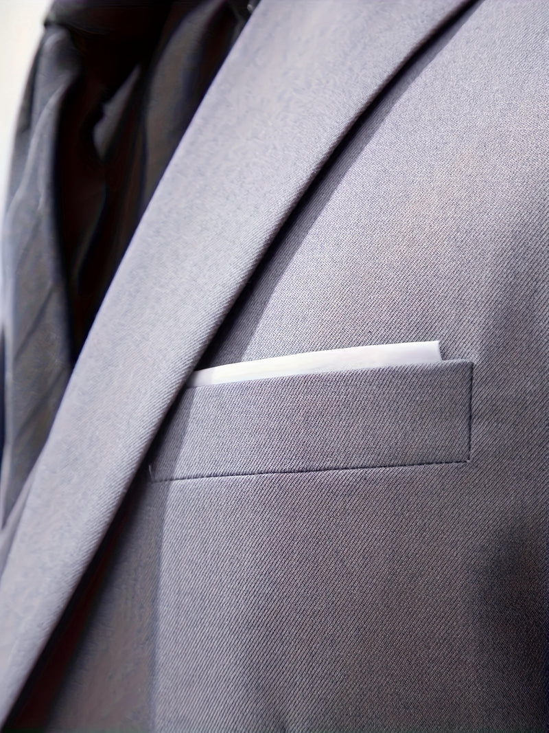 Men's Premium New Two-Piece Suit, Suitable for Weddings, Parties.