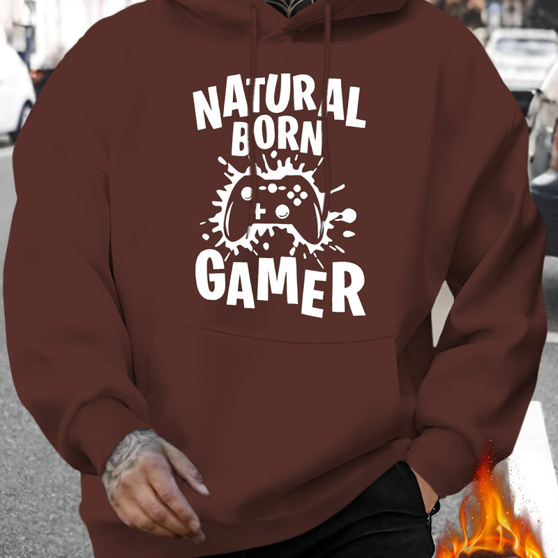 Men's New Stylish Hoodie for Gamers Featuring.