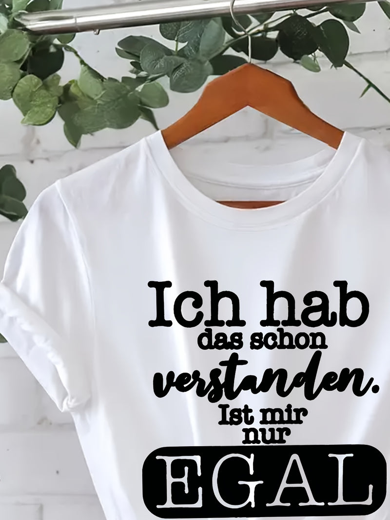 Women's Graphic Print T-Shirt.