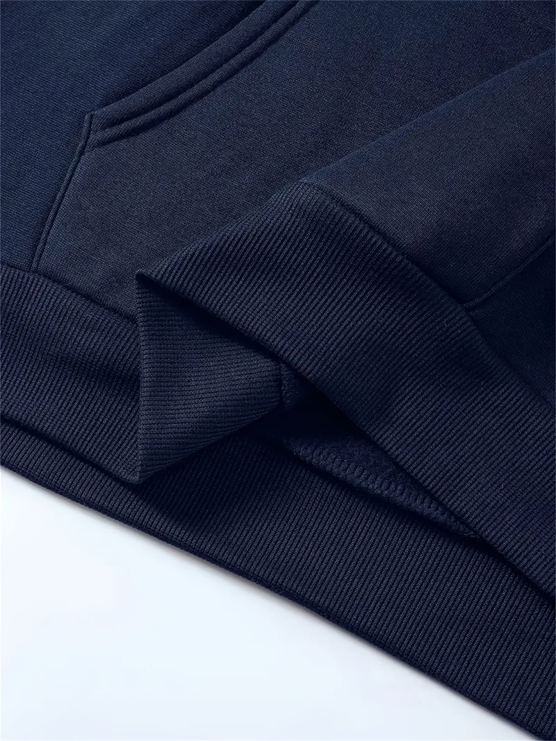 Men's Casual Pullover Hooded Sweatshirt.