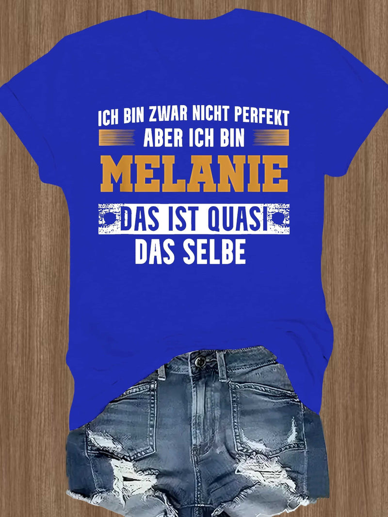 Women's T-Shirt with Short Sleeves.